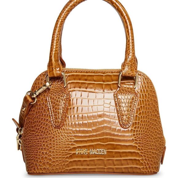 NWT Steve Madden (BHope) Satchel/Crossbody - Cognac - Picture 2 of 16